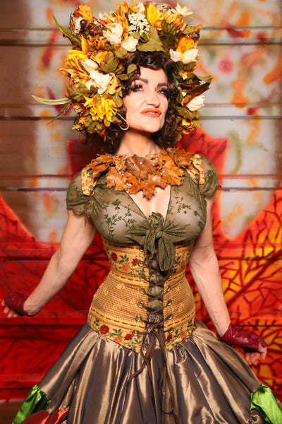 22. Greta Corset in Rose Trellis - The Fall Fabulosity! Collection