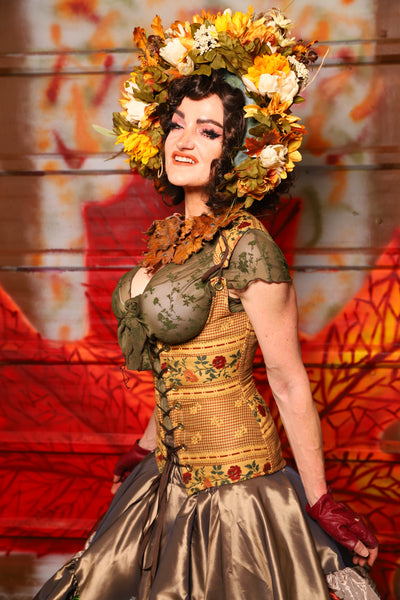 22. Greta Corset in Rose Trellis - The Fall Fabulosity! Collection