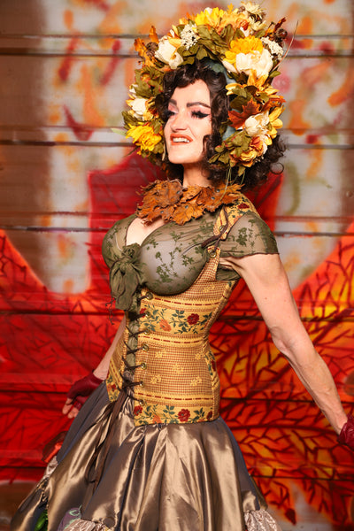 22. Greta Corset in Rose Trellis - The Fall Fabulosity! Collection