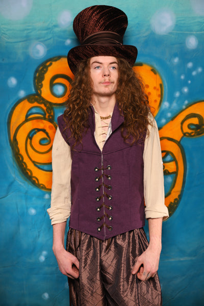 Men's Flynn Vest in Port Royale Upholstery - The "Wanders & Wayfinders" Collection