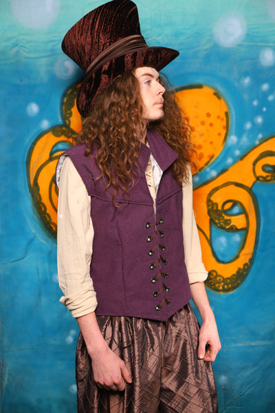 Men's Flynn Vest in Port Royale Upholstery - The "Wanders & Wayfinders" Collection