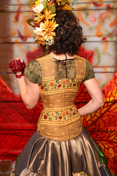 22. Greta Corset in Rose Trellis - The Fall Fabulosity! Collection