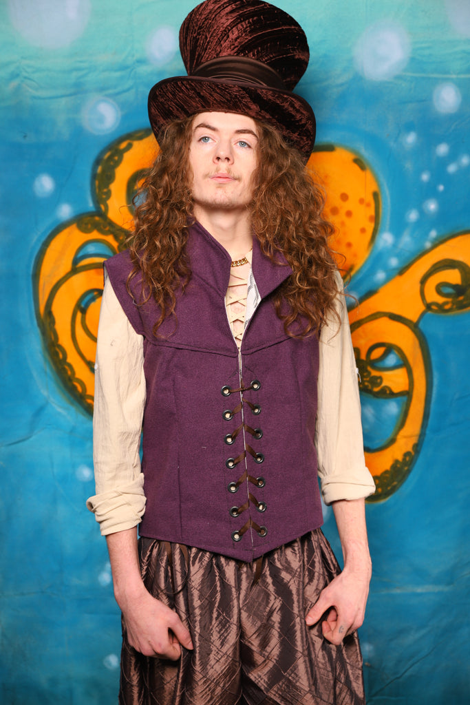 Men's Flynn Vest in Port Royale Upholstery - The "Wanders & Wayfinders" Collection