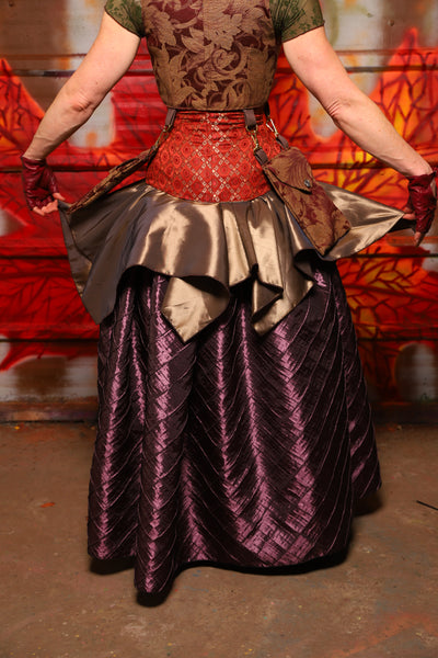 25. Mini Fairy Skirt in Light Chestnut Taffeta - The Fall Fabulosity! Collection