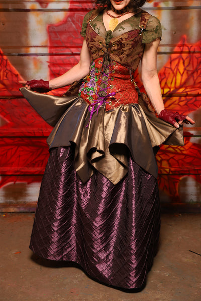25. Mini Fairy Skirt in Light Chestnut Taffeta - The Fall Fabulosity! Collection