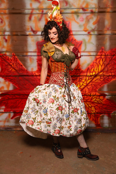 23. Hobbit Tulip Skirt with Pocket in Floral and Frolic - The Fall Fabulosity! Collection