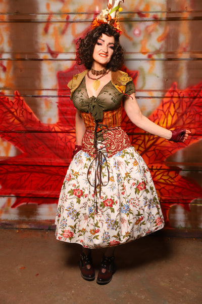 23. Hobbit Tulip Skirt with Pocket in Floral and Frolic - The Fall Fabulosity! Collection