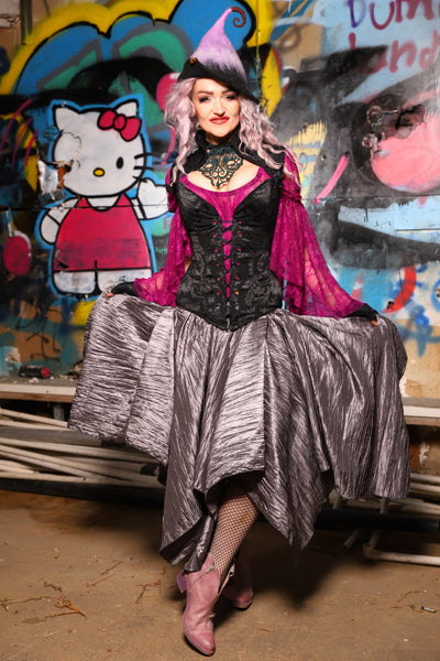 09. Fairy Skirt in Silver Ripple - The Amaranth & Aster Collection
