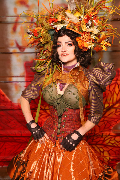 30. Petite Wench Corset in Mulling Spice - The Fall Fabulosity! Collection