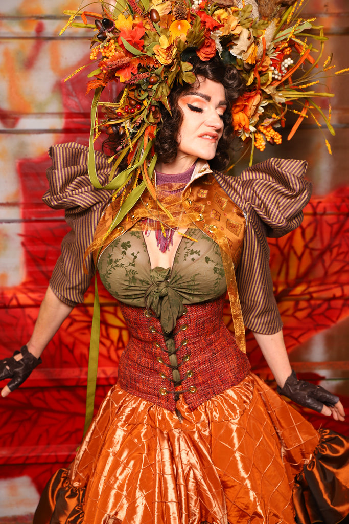 30. Petite Wench Corset in Mulling Spice - The Fall Fabulosity! Collection