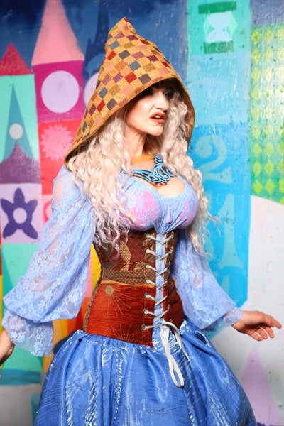 15. Hooded Vixen in Wandering Sun Patchwork - The World of Laughter and Hopes Collection