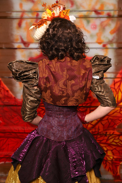 Sgt pepper in Burgundy & Gold Vine -  The Fall Fabulosity! Collection