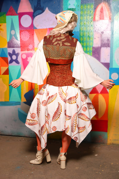 13. Fairy Skirt in Sunset Fern *4 Point* - The World of Laughter and Hopes Collection