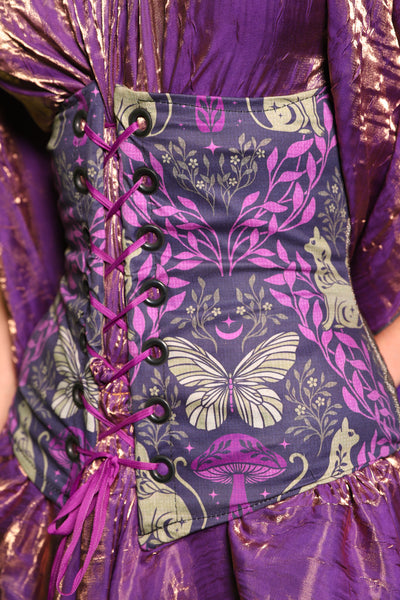 Wench Corset in Kitties & Sorcery - Spooky Saturday Part 6