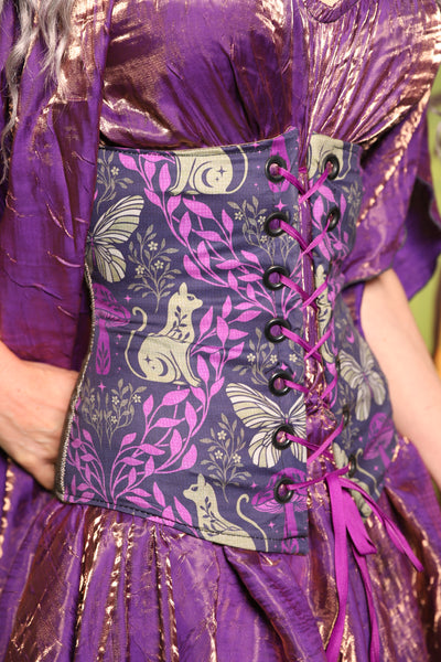 Wench Corset in Kitties & Sorcery - Spooky Saturday Part 6