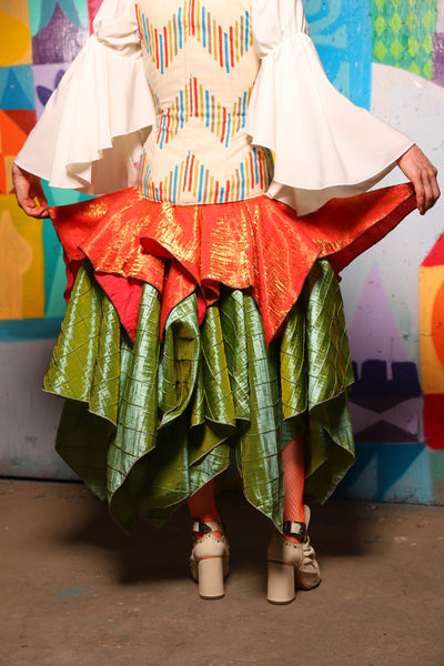 17. Mini Fairy Skirt in "Here Comes the Sun" Shimmer - The World of Laughter and Hopes Collection
