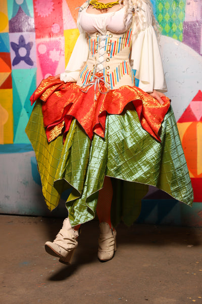 12. Fairy Skirt in Mermaid Pintuck - The World of Laughter and Hopes Collection