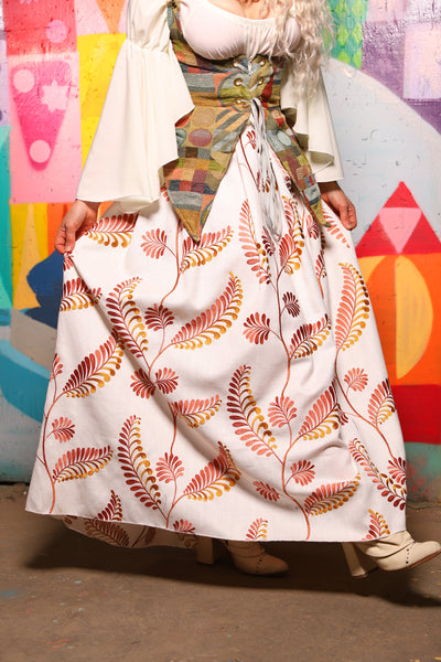 29. Tulip Skirt in Sunset Fern - The World of Laughter and Hopes Collection
