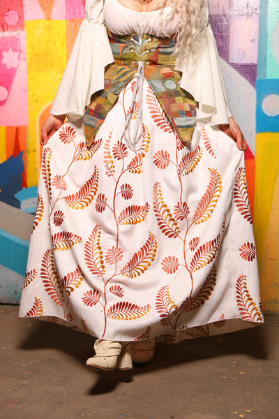 29. Tulip Skirt in Sunset Fern - The World of Laughter and Hopes Collection