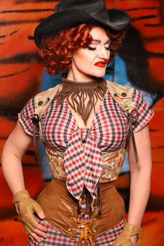 Cropped Dapper Vixen in Springdale - The Tumbleweed Collection