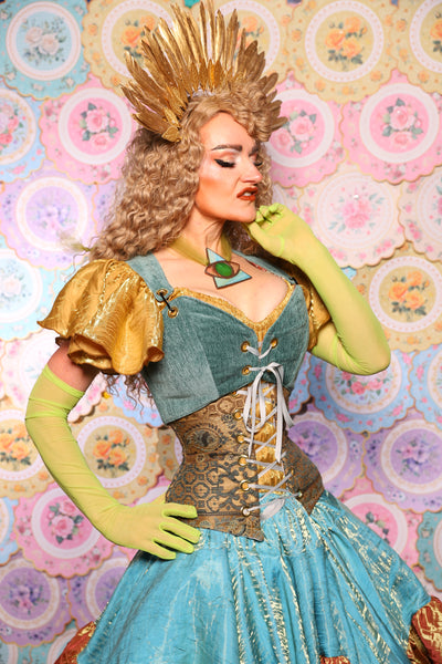 45. Wench Corset in Relics of Atlantis - The Minerally Mine Collection
