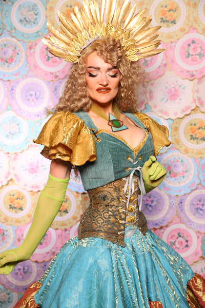 45. Wench Corset in Relics of Atlantis - The Minerally Mine Collection