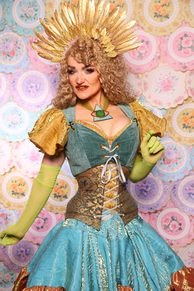 45. Wench Corset in Relics of Atlantis - The Minerally Mine Collection