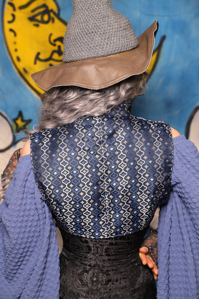 38. Sgt Pepper Vest in Blue Troubadour - The Sapphire Séance Collection
