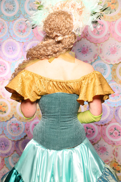 43. Wench Corset in Arcane Thread - The Minerally Mine Collection