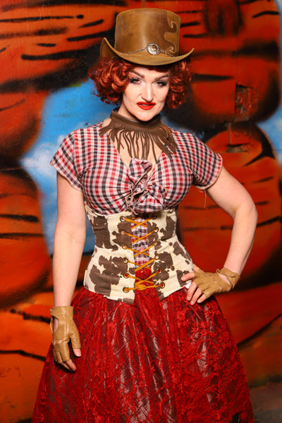 Petite Wench in Holy Cow - The Tumbleweed Collection