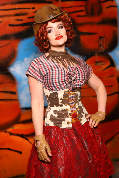Petite Wench in Holy Cow - The Tumbleweed Collection
