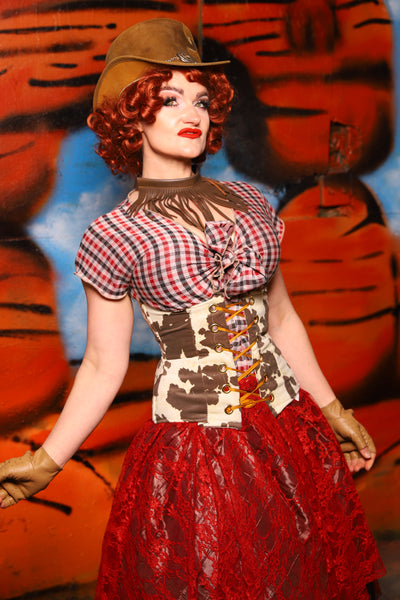 Petite Wench in Holy Cow - The Tumbleweed Collection