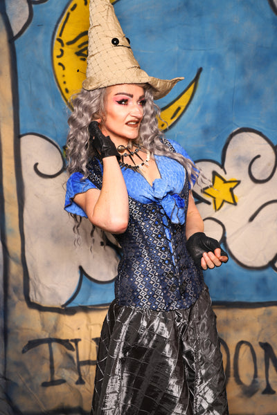 26. Marie Overbust in Blue Troubadour - The Sapphire Séance Collection