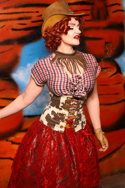Petite Wench in Holy Cow - The Tumbleweed Collection