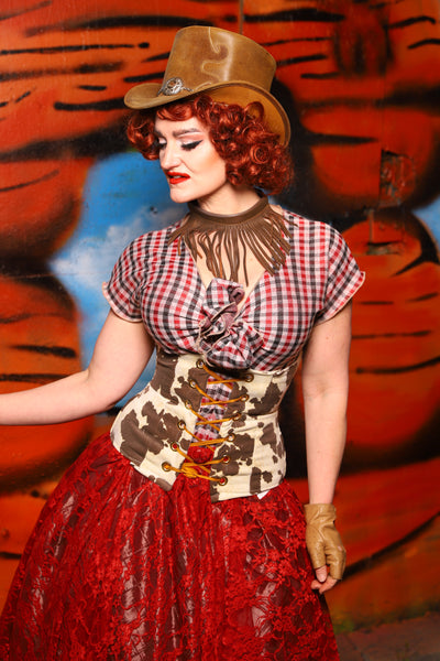Petite Wench in Holy Cow - The Tumbleweed Collection