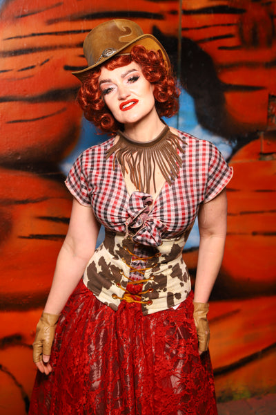Petite Wench in Holy Cow - The Tumbleweed Collection