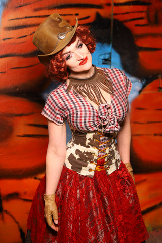 Petite Wench in Holy Cow - The Tumbleweed Collection