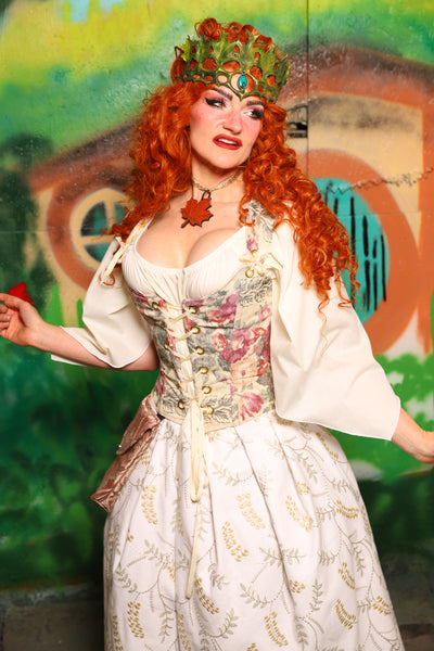 Hobbit Set #01 Maiden Bodice + Hobbit Tulip Skirt + Pouch *blouse sold separately* - The "There & Back Again" Collection