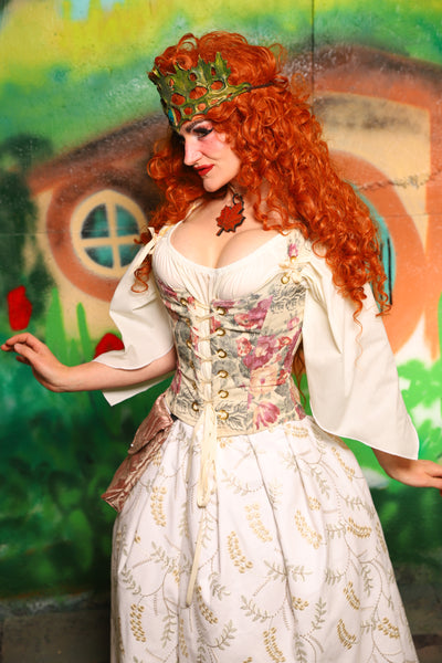 Hobbit Set #01 Maiden Bodice + Hobbit Tulip Skirt + Pouch *blouse sold separately* - The "There & Back Again" Collection
