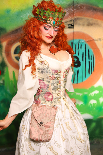 Hobbit Set #01 Maiden Bodice + Hobbit Tulip Skirt + Pouch *blouse sold separately* - The "There & Back Again" Collection