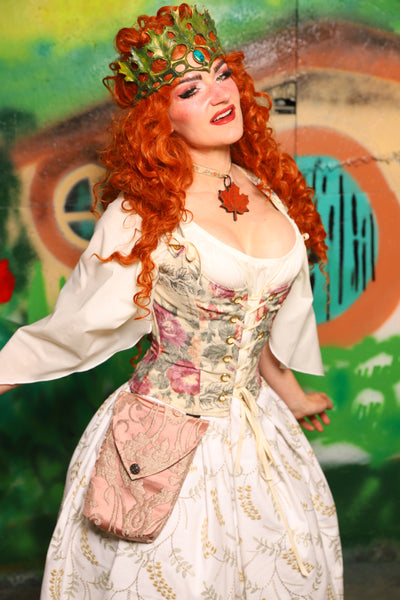 Hobbit Set #01 Maiden Bodice + Hobbit Tulip Skirt + Pouch *blouse sold separately* - The "There & Back Again" Collection