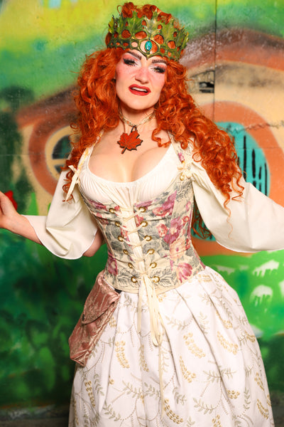 Hobbit Set #01 Maiden Bodice + Hobbit Tulip Skirt + Pouch *blouse sold separately* - The "There & Back Again" Collection