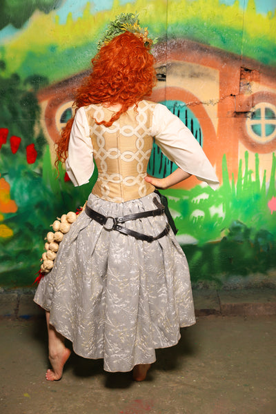 Hobbit Set #06 Maiden Bodice + Hobbit Tulip Skirt + Pouch *blouse sold separately* - The "There & Back Again" Collection