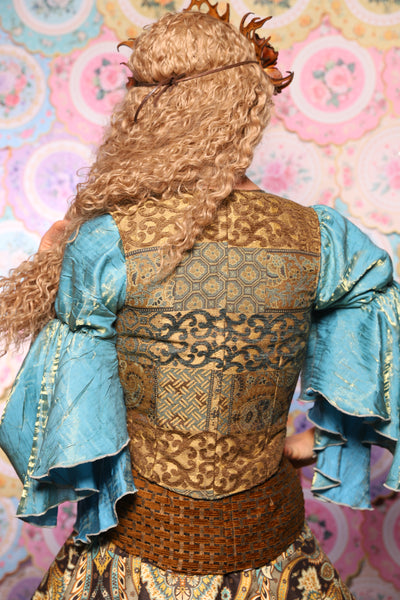 10. Cropped Marie Overbust in Relics of Atlantis - The Minerally Mine Collection