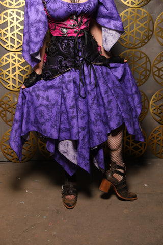 17. Fairy Skirt in Purple Marble - The “Pick Pocket Princess” Collection