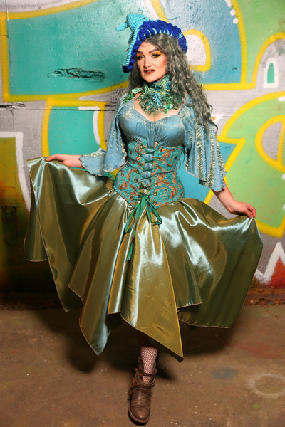 Fairy Skirt in Sea Green #14 - "Neptune's Gemstones” Collection