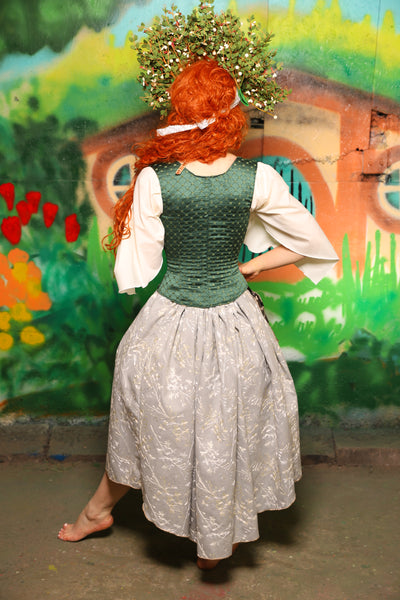 Hobbit Set #07 Maiden Bodice + Hobbit Tulip Skirt + Pouch *blouse sold separately* - The "There & Back Again" Collection