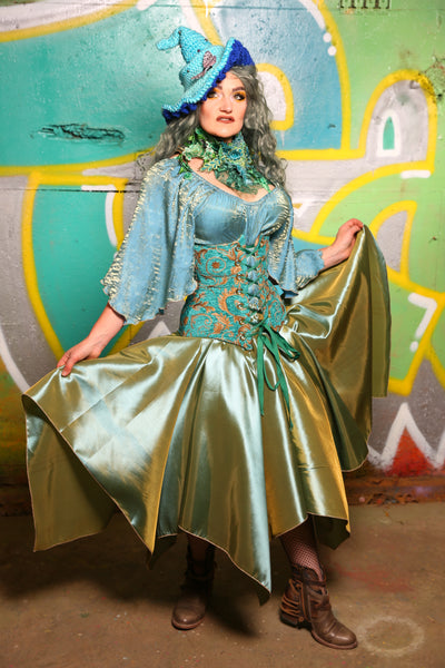 Fairy Skirt in Sea Green #14 - "Neptune's Gemstones” Collection