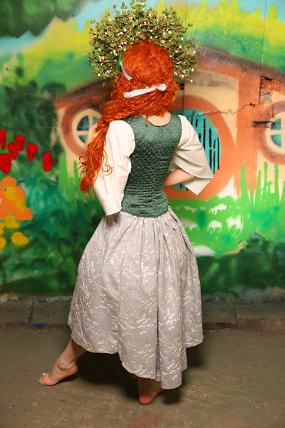 Hobbit Set #07 Maiden Bodice + Hobbit Tulip Skirt + Pouch *blouse sold separately* - The "There & Back Again" Collection