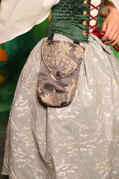 Hobbit Set #07 Maiden Bodice + Hobbit Tulip Skirt + Pouch *blouse sold separately* - The "There & Back Again" Collection